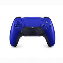 Sony PS5 DualSense Wireless Controller With Immersive Tactile Feedback, Adaptive Triggers, Built-In Microphone, Compatible With PC And PlayStation 5 Consoles, Cobalt Blue