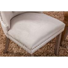 Chair Covers & Cushions - Beige + Velvet + Foam - View 10