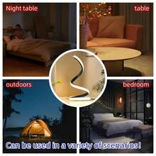 Oval Metal USB Desk Lamp, USB Powered Lighting Fixture, Oval Shape, Desktop Decor, Office Night Light/Decorative Lamp/Table Lamp, Suitable For Room/Living Room/Study/Bedroom/Office/Indoor, Ideal Holiday Gift/Valentine's Day/Christmas/Halloween/Birthday Gift For Family And Friends