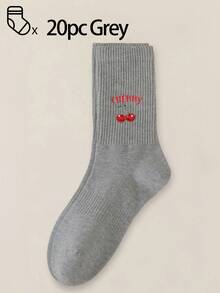 40只/30只/24只装男女通用舒适运动袜，适合运动和训练，女士长袜，适合休闲和商务穿着，抗菌、柔软、黑白配色，防臭、吸湿排汗、轻便透气，适合秋冬季节穿着，另有20只/10只/8只/6只/4只/2只装可选。透气性极佳。 - 彩色 - 查看 28