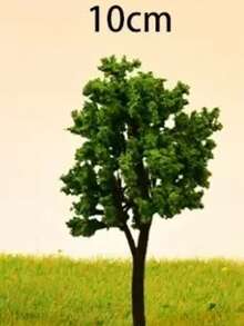 4-12 厘米 HO N 比例塑料模型树铁路景观风景模型树用于装饰建筑模型铁路场景景观、玩具、微型、模型套件 - As photo - 查看 11