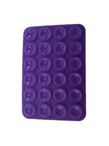 1 Stück Silikon Saugnapf Handyhalter, wasserdicht und klebrig an der Unterseite, kompatibel mit iPhone und Android, multifunktionaler Fingergriff, Farben Schwarz/Weiß/Lila/Orange; Weiß und Rosa-Weiß sind kompatibel mit iPhone, Android-Handys, Geburtstagsgeschenke, Familie und Freunde. Handyhalterungen und Handyzubehör sind kompatibel mit iPhone, Android-Handys, Geburtstagsgeschenke, Familie und Freunde