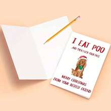 1pc Creative Birthday Card With Furry Black Cat Sticking Its Head Out, Gift For Cat Lovers, Birthday Card With Humorous Cat Illustration, "Happy Birthday, But You Can't Have The Box", Birthday Gift, Gift Card For Anyone