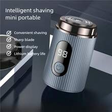 OBOVAY 300mAh Portable Electric Shaver With LED Power Display, Easy Cleaning, USB Charging, IP66 Waterproof & Dustproof - Perfect Christmas & Valentine's Day Gift