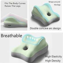 High-End Memory Foam Multifunctional Pillow,Butt Cushion For Couples,Provides Waist And Neck Support, Recovers After Impact, Ideal To Sitting And Lying,Lumbar Support ,For Outdoor Camping, Office Cushions,Home Bedding Essentials