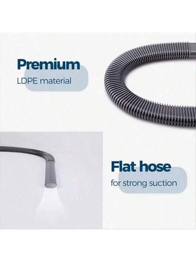 Dryer Vent Cleaner Kit, Hose Attachment Dyson V6 V7 V8 V10 V11 V12 V15 Cordless Vacuum, Perfect Flexible Crevice Tool view 8