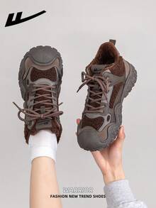 WARRIOR 女式低帮登山鞋、滑板鞋、休闲鞋、户外平底鞋、冬季毛绒鞋、百搭保暖运动鞋、时尚舒适女式帆布运动鞋、女式厚底帆布运动鞋、街头时尚个性运动鞋、低帮运动鞋、轻便软底运动鞋