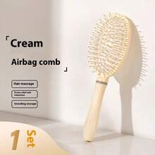 1 Stück/4 Stücke flauschiger Luftpolster Haarbürstenset, Langhaar-Glättungsbürste, für Studenten-Wohnheim & Zuhause, Lockenmassage-Bürste