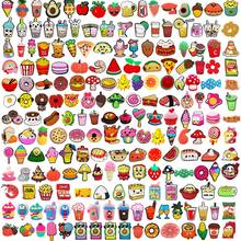 10/30/50 buc. asortate varietăți, serie alimentară, brelocuri pentru pantofi, pentru decorarea pantofilor DIY, calitate premium, brelocuri populare, accesorii, sandale cu bule, decorațiuni pentru pantofi din PVC, accesorii pentru genți de plajă, cadou excelent pentru adolescenți, bărbați, femei și adulți.