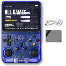 Máy chơi game cầm tay Byson R36S kiểu cổ điển, màn hình IPS 3.5 inch, pin 3500mAh, cài sẵn hơn 20.000 trò chơi kinh điển, hệ điều hành Linux mã nguồn mở, máy chơi game cầm tay di động và máy phát video bỏ túi. - Nhiều màu - Xem 17