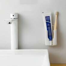 1/3pcs Plastic Wall-Mounted Remote Control Holder - Multifunctional Plastic TV/AC Remote & Office Supply Storage Box, Space-Saving Design, Polished Surface, Easy Installation, Home & Office Organization, Minimalist Appearance, Easy Hardware Setup - Multicolor - View 8