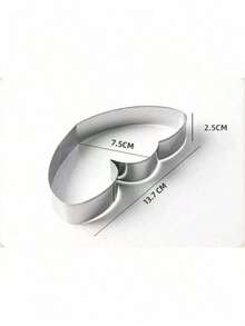 1 pièce Moule à gâteau mini de 6 pouces, outil de coupe de gâteau en forme de papillon en fil d'acier inoxydable