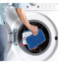 Hardwood Floor 'N More 3-Action Microfiber Mop - Blue and White - View 7