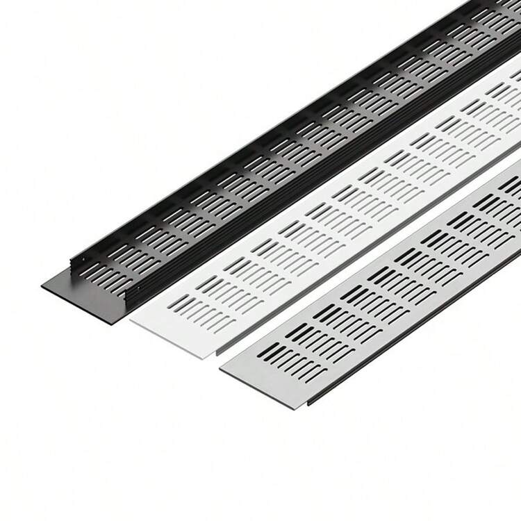 2件铝合金橱柜通风网罩 鞋柜通风孔装饰盖 通风孔网散热格栅 通风口盖 - 彩色 - 查看 2