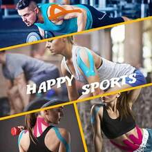 1 Stück 1,97 Zoll * 196,85 Zoll elastisches Sport-Muskelband, Erste-Hilfe-Klebeband zur Wiederherstellung von Muskelverletzungen