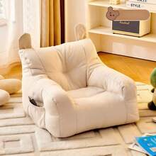 1件装 0-6个月婴儿沙发，可爱卡通公主软靠背椅沙发，防摔，圣诞节和新年礼物，新生儿摄影道具 - 彩色 - 查看 10