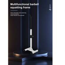 Soporte para mancuernas de altura regulable, color negro