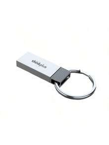 Lenovo Ổ đĩa flash USB TU201 có vòng Ổ đĩa flash USB doanh nghiệp chất liệu kim loại Vòng thép lớn dễ treo Truyền dẫn hiệu quả Nhiều biện pháp bảo vệ Độ bền lâu dài - Ngọc trai Niken - Xem 1