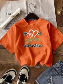 Women T-Shirts - Orange - View 1