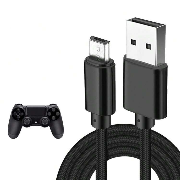 DATA FROG 3米4手柄充电线，USB Type-C充电线，仅兼容PlayStation4游戏手柄配件 - 款式 - 查看 6