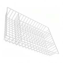 ZYLX SHOPPING – Organizador de utensilios metálico Confortime 36*26*4,5 cm para cocina y hogar - Blanco - Ver 3