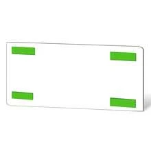 Placa Identificação De Sala Consultorio Com Número Sinalização Comercial - Branco - Visão 5