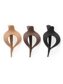 4 قطع مشابك شعر مسطحة للنساء، مشابك تمساح مناسبة للشعر الرفيع والسميك، مشابك تمساح قوس مطفية، مشابك شعر مانعة للانزلاق، مخالب شعر منسدلة، مشابك شعر تمساح منسدلة، مشابك شعر للجزء الخلفي من الرأس، لوازم المدرسة، رأس السنة، إكسسوارات الشعر