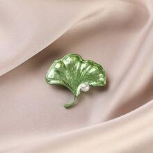 1pc Vintage Zinc Alloy Leaf Design Brooch, Plant Brooch Suitable For Daily Wear In Spring, Summer, Autumn And Winter Halloween Accessories Teachers Day Jewelry Costume Accessories Bag Charms Office Accessories Christmas Gift - Multicolor - View 17