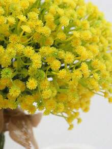 29cm White Artificial Baby's Breath Flowers, Plastic Fake Flowers, Bulk Artificial Baby's Breath Bouquet, Suitable For Home Decor, Tabletop Decor, DIY Flower Arrangement, Wedding And Party Decoration, Indoor And Outdoor Garden Decor, Weddings, Parties, Room Decoration - Multicolor - View 6