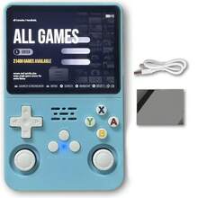 Máy chơi game cầm tay Byson R36S kiểu cổ điển, màn hình IPS 3.5 inch, pin 3500mAh, cài sẵn hơn 20.000 trò chơi kinh điển, hệ điều hành Linux mã nguồn mở, máy chơi game cầm tay di động và máy phát video bỏ túi. - Nhiều màu - Xem 12