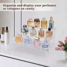 1pc/2pcs/3pcs/4pcs Acrylic Display Stand, Ceramic Storage Stand, Doll Clay Statue Display Stand, Transparent Ladder Stand Shop Display Tool 1 Layer.