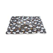 1pc Polyester Star & Heart Pattern Breathable Washable Thick Pet Bed Pad, Suitable For Medium/Small Cats & Dogs (Teddy/Bichon) All Seasons