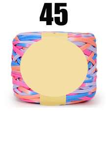 1/3 件 T 恤纱线,机织面料针织纱线,用于钩编和编织包、靠垫、玩偶、手工艺品钩编项目 - 彩色 - 查看 99