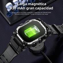 LOKMAT Reloj inteligente APPLLP 7 MAX, pantalla AMOLED de 2.06", compatible con tarjeta SIM 4G/5G, compatible con dispositivos Android e iOS, cámara de alta definición giratoria 180°, datos celulares, Wi-Fi, descarga de aplicaciones de terceros, sistema operativo Android 8.1 - APPLLP 7 MAX - Ver 11