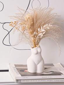 Decorative Vase, Unique Design, White Ceramic Ornament, Contemporary Home Ceramic Decor, Vase Ornament, Tabletop Accent, Modern Minimalist Style, Nordic Aesthetic, Party Events, Festival Celebrations, Birthday Celebrations, Banquet Decor, Hotel Restaurants, Living Room Bedroom, Wedding Receptions, Dinner Gatherings, Garden Kitchen Decor