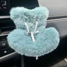 1pc Toy Car Seat Doll Car Air Outlet Decoration Car Interior Ornaments
