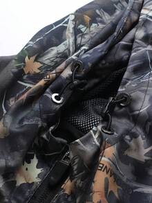 Men's Casual Long Sleeve Jacket, Men's Sportwear, Fashion Clothing - Green - View 4