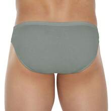 Zorba Slip Cotton Briefs 772 - 深灰色 - View 3