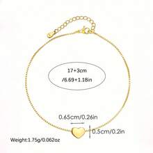 Crossed Heart Bracelet Plated In 925 Silver With 18K Gold - Vàng - Xem 3