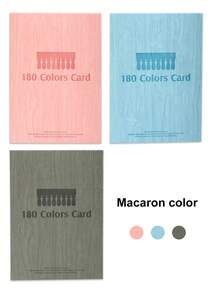 120/180色磁性指甲油展示册，可拆卸色卡盘，高端PU材质色卡展示册，配有120/180个磁性色卡头和1个编号标签，是美甲设计的理想之选。