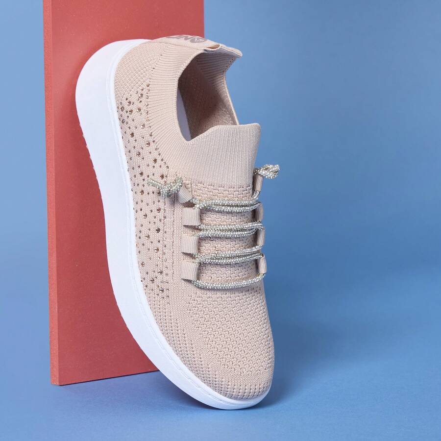 ANDREA Tenis Casual Marca Andrea Para Mujer Diseño En Textil Con ...
