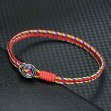 新款A级幸运绳手链 男士2毫米细绳布艺友谊饰品 情人节 - 男士極簡手繩 - 查看 13
