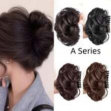 إكسسوار شعر اصطناعي أنيق | تصميم مشبك بيضاوي متعدد الألوان | إكسسوار متعدد الاستخدامات لتسريحة الشعر العالية للسيدات | مناسب للارتداء اليومي والمناسبات الخاصة | هدية مثالية للمرأة، إكسسوار شعر مشبك شعر خريفي موضة مشابك شعر شتوية للنساء لإطلالات العطلات