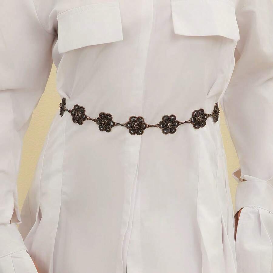 New Fashionable Sexy Body Chain Waist Belt Chain Tassel Waist Chain For Women, Versatile For Denim Jacket, Birthday Party, Friends Party, Colleague Gathering, Bar, Gift For Girlfriend/Sister. Bohemian Style Zinc Alloy Waist Chain, Suitable For Spring, Summer, Autumn, Winter