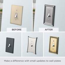 Switch Covers - Brushed Satin Pewter - View 10