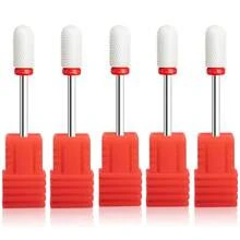 Bộ 5 hoặc 10 dụng cụ cắt gốm, mũi khoan móng, dụng cụ mài móng gel, dụng cụ loại bỏ lớp biểu bì, bộ giũa móng điện, phụ kiện - Nhiều màu - Xem 29