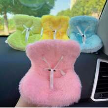 1pc Toy Car Seat Doll Car Air Outlet Decoration Car Interior Ornaments