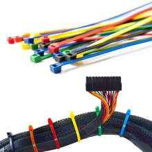 200/300/400 件装重型尼龙扎带套装 - 多尺寸（4/6/8/10 英寸）自锁式扎带，50 磅拉力强度，适用于室内外环境，可用于家庭、办公室、花园、工作室的线缆管理、棚架和捆扎，园艺工具配件，重型扎带，办公线缆整理器，汽车维修用品，旅行必备品 - 黑色 - 查看 11