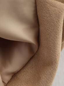 MUMRAP Women Casual Street Fashion Turndown Collar Jacket Vintage Long Sleeve Zipper Loose Coat - 卡其色 - 查看 11