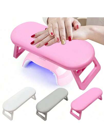 1 PIEZA Almohadilla de descanso para el brazo para arte de uñas, Cojín de gel ergonómico para soporte de muñeca para manicura, Alfombrilla de reposabrazos suave y cómoda para técnicos de uñas y manualidades en el hogar, Superficie impermeable y fácil de limpiar, Perfecto para salones de uñas, escuelas de belleza y principiantes, Excelente regalo para Navidad y San Valentín